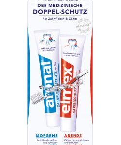 Aronal & Elmex Doppel-Schutz Mundhygiene Set