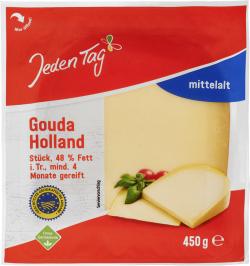 Jeden Tag Gouda Holland mittelalt 48%