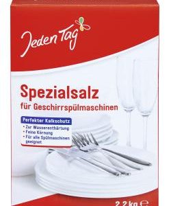 Jeden Tag Spezialsalz für Geschirrspülmaschinen