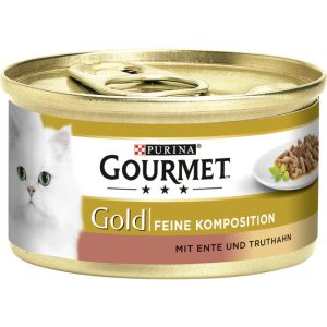 Purina Gourmet Gold mit Ente & Truthahn 85G